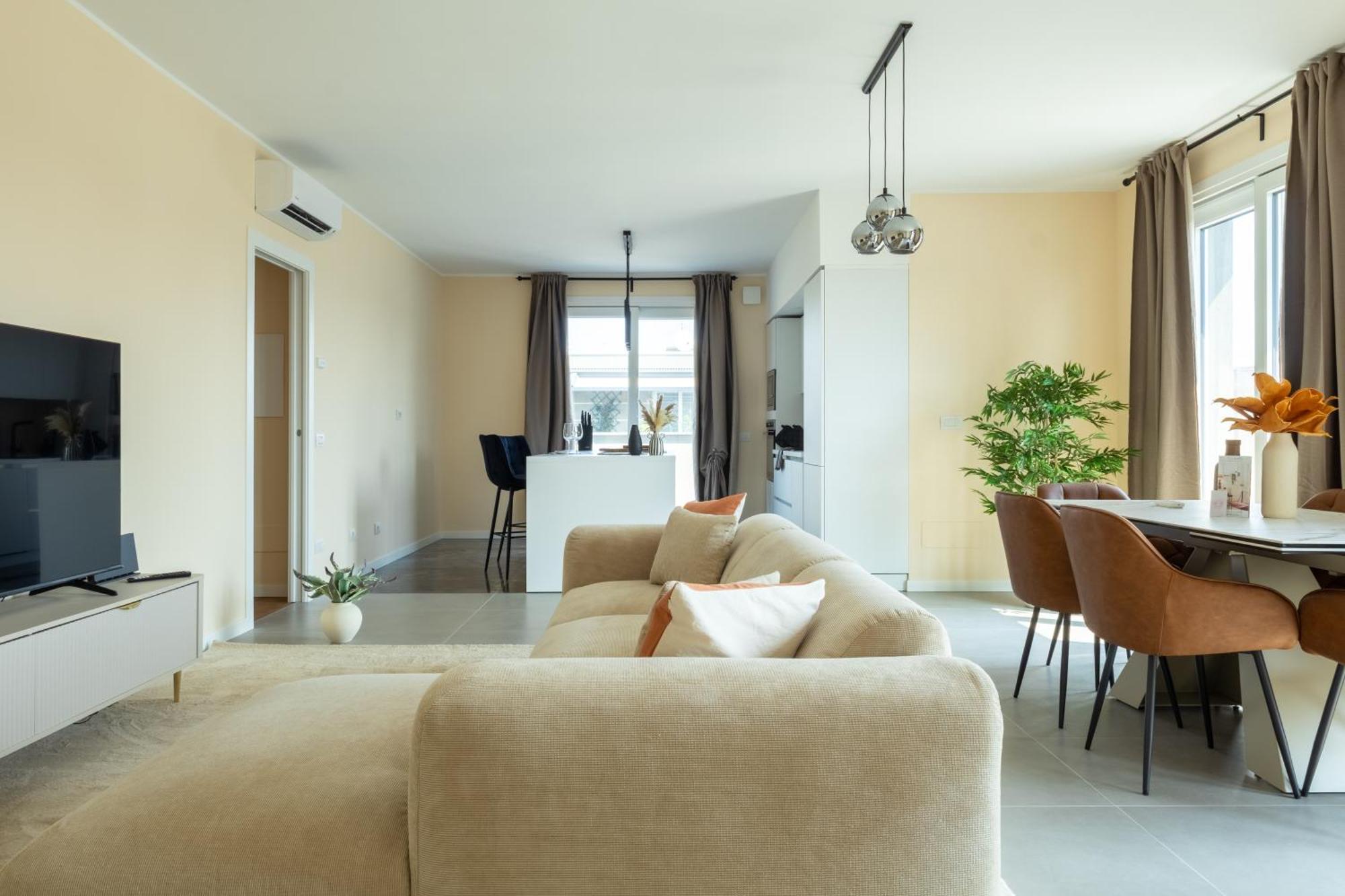 Attico Anna Milano Bergamo Apartment Vaprio d'Adda Luaran gambar